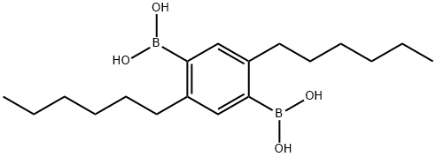 2,5-BIS(HEXYL)-1,4-BENZENEBIS(BORONIC ACID)/131117-66-3